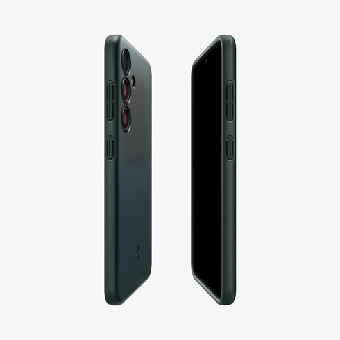 ACS07281 - Galaxy S24 Ultra Case Thin Fit in Black showing the back